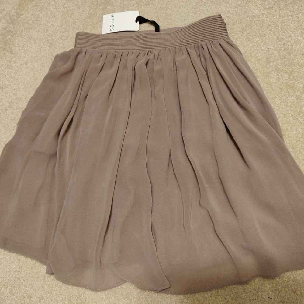 Reiss mason flared skirt